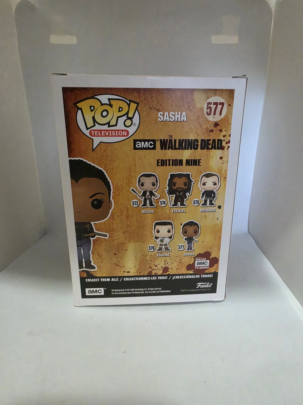 Funko Pop! Television The Walking Dead #577 Sasha Vinyl Figure - Purple Outfit